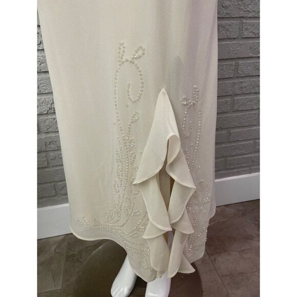 R&M Richards Formal Sequin Dress with Jacket 2 Pcs Set Size 10 - Picture 11 of 13